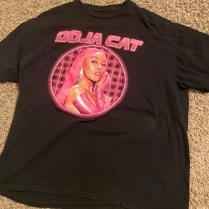 Doja Cat Black and Pink Graphic Tee